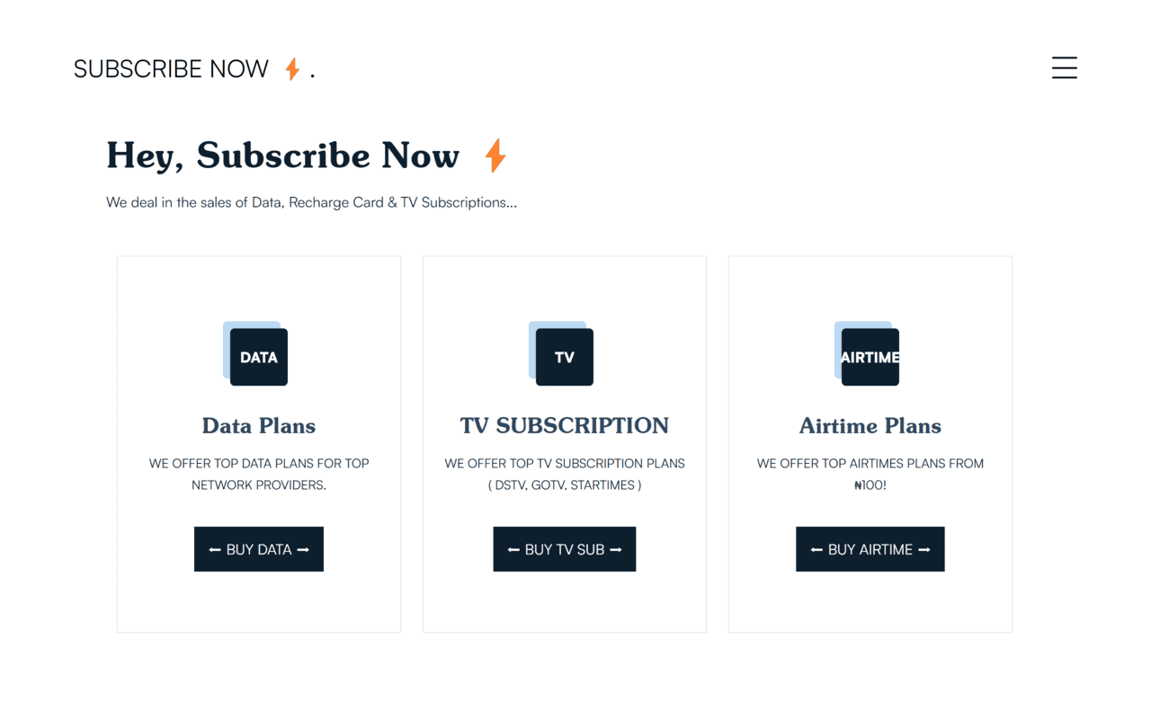 subscribe now